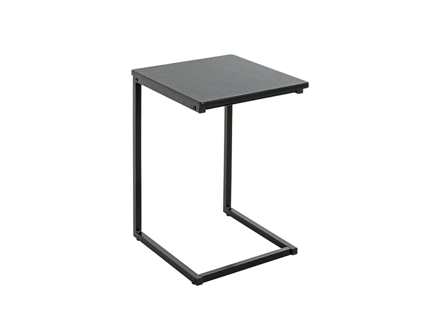 Bijzettafeltje Luzern zwart 52593 schuin vooraanzicht