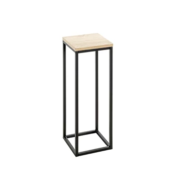 Zuil Watford medium zwart 52567 schuin vooraanzicht