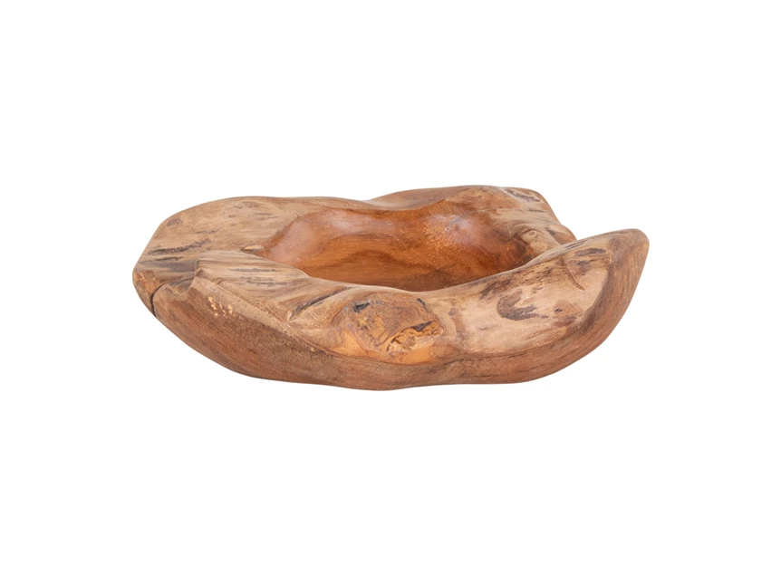 Schaal Rio teak natuur Ø20x8cm 4501010