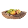 Schaal Rio teak natuur Ø30x10cm 4501011 fruitschaal