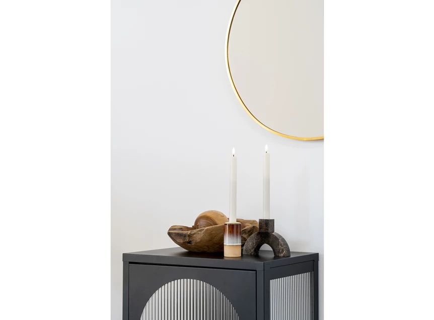 Schaal Rio teak natuur Ø30x10cm 4501011 sfeerbeeld binnen