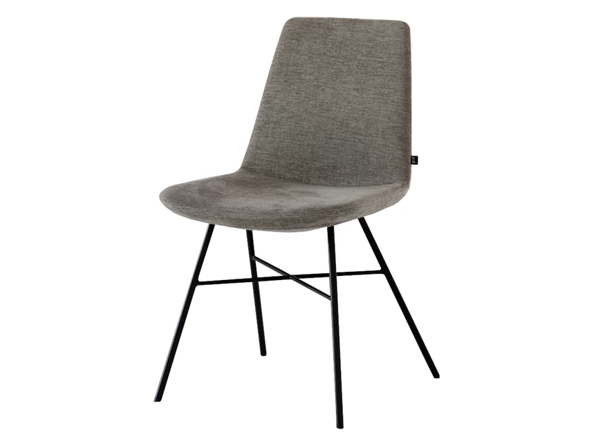 Stoel Rafael X base stof easy care Stone Joli
