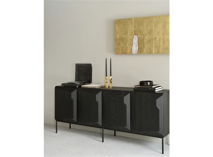 Sfeerfoto Oak Stairs Black Sideboard 50438 Ethnicraft