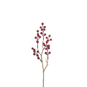 Tak Bessen Plastiek Rood/Goud (4x8x50cm)