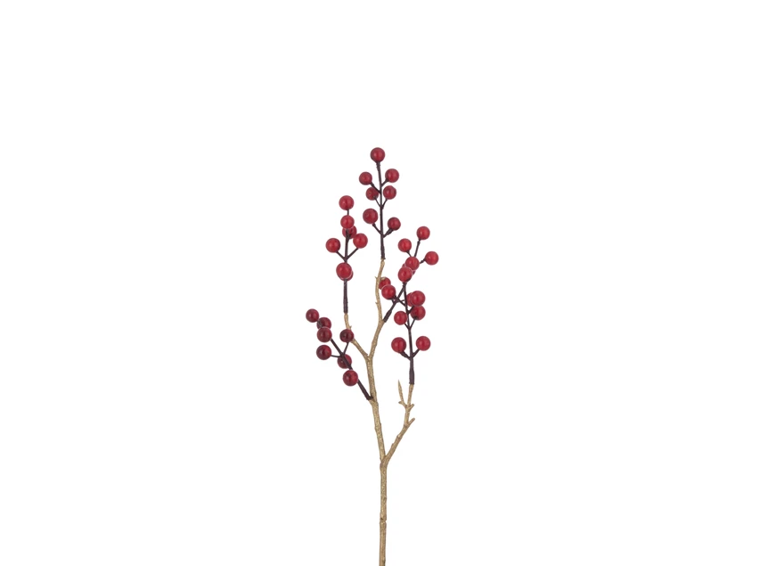 Tak Bessen Plastiek Rood/Goud (4x8x50cm)