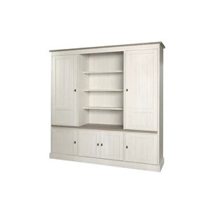 WB2 eetkamer lariks eik kristal boekenkast york meubar landelijk hout licht