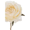 Roos 1 Stengel Plastiek Crème/Goud (8x8x56cm)- detail