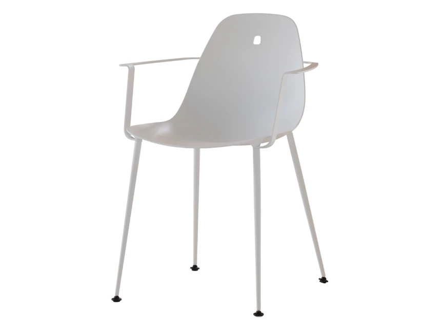 Armstoel Marguerite frame wit Joli