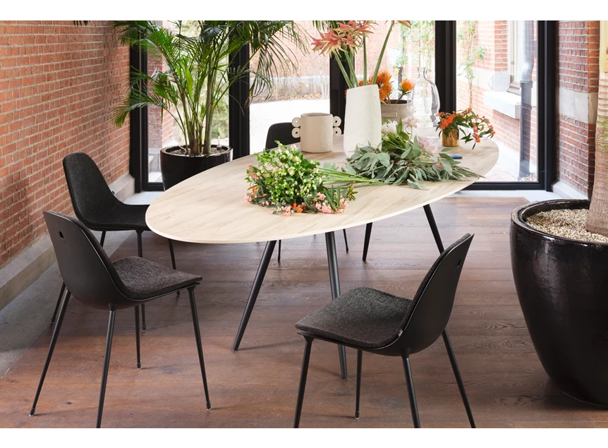 Sfeerfoto Stoel Marguerite frame zwart Joli