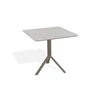Bistrotafel Fizz Square keramiek Travertino Grey Joli