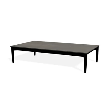 Salontafel Marguerite Rectangular Xeramica Black Iron Joli