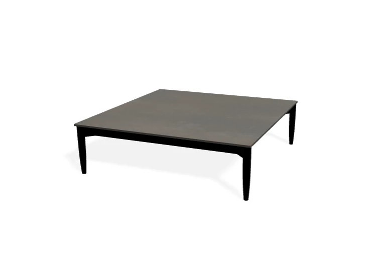 Salontafel Marguerite Square Xeramica Black Iron Joli