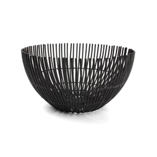 824631 Salt and Pepper S&P Draadmand Ø18,5cm H9cm zwart Iris