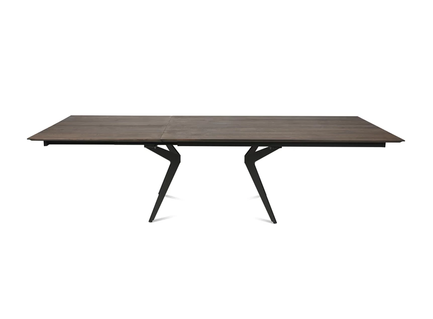 Tafel Capri rechthoekig verlengbaar massief hout eik gebeitst Willisau Edition