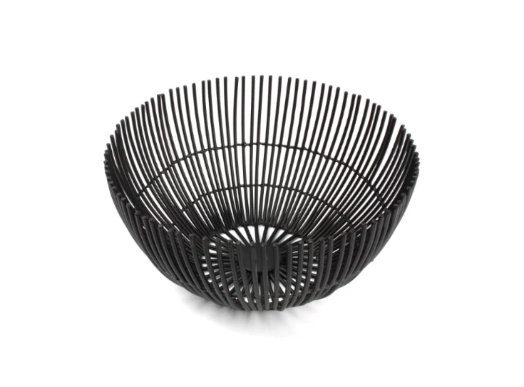 824631 Salt and Pepper S&P Draadmand Ø18,5cm H9cm zwart Iris