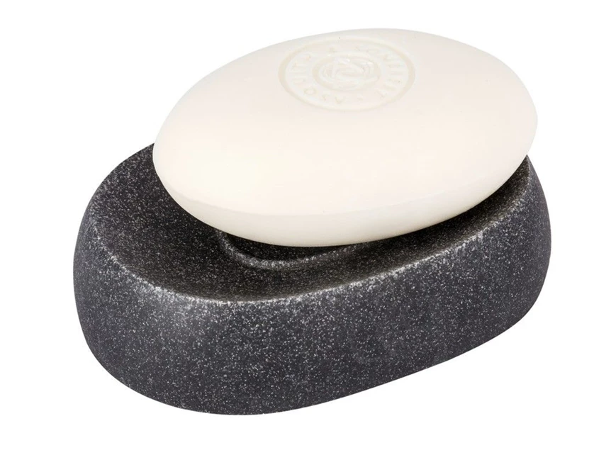 Zeephouder Puro anthracite - 22022100 met zeep