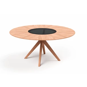 Tafel Bari hout fineer natuur eik Willisau Edition