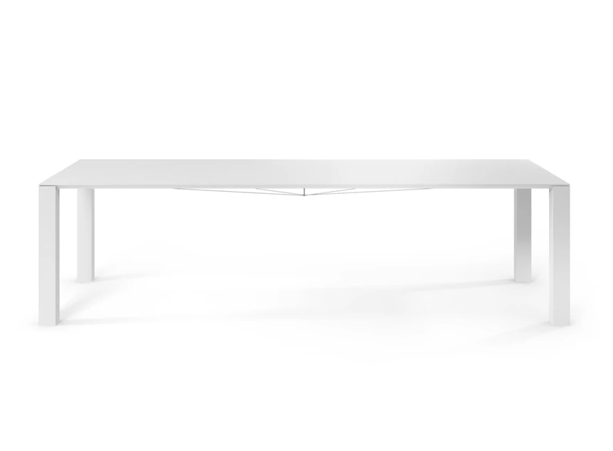 Tafel Varino MDF zijde lak wit Willisau