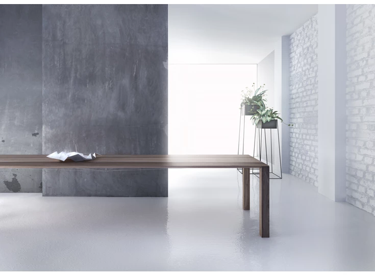 Loft Tafel Varino massief hout Amerikaanse noten Willisau