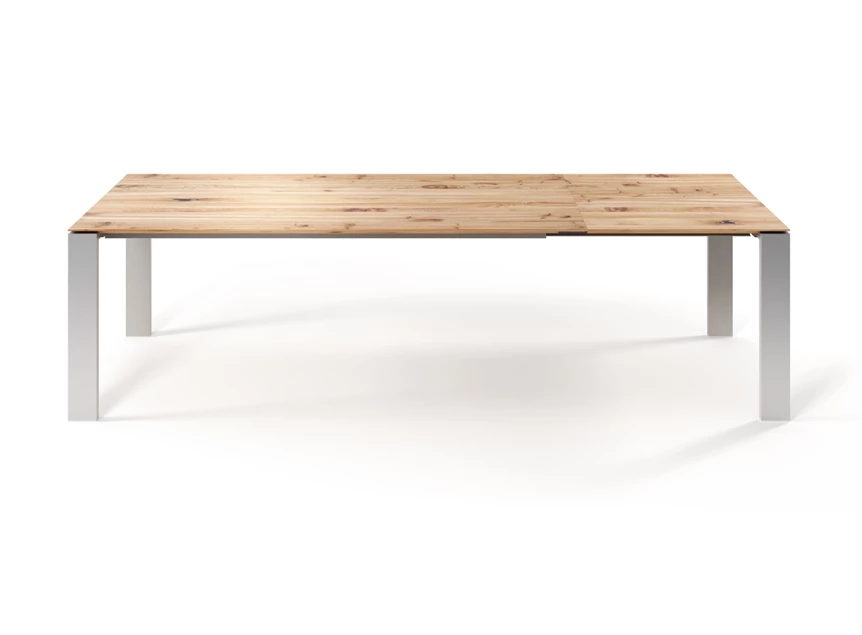 Verlengbare tafel Maleo massief hout olm Willisau