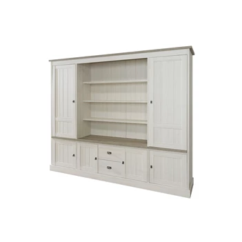 WB1 eetkamer lariks eik kristal boekenkast york meubar landelijk hout licht groot