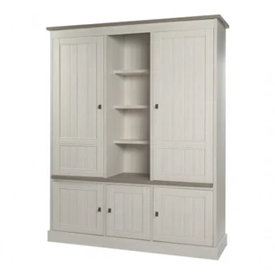 WB3 eetkamer lariks eik kristal boekenkast york meubar landelijk hout licht kleinste