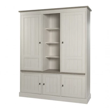 WB3 eetkamer lariks eik kristal boekenkast york meubar landelijk hout licht kleinste