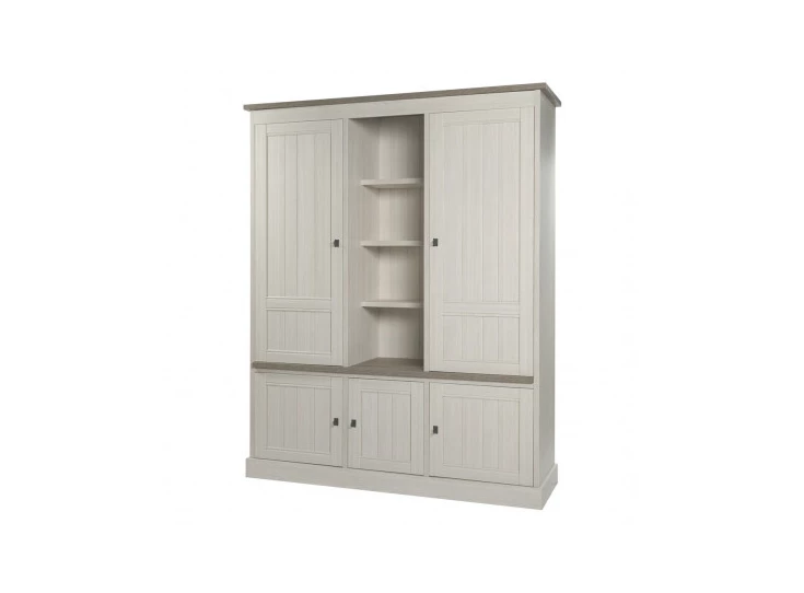 WB3 eetkamer lariks eik kristal boekenkast york meubar landelijk hout licht kleinste