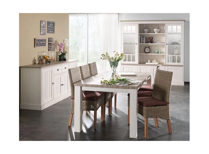 WV2 york boekenkast vitrine glazen deuren meubar landelijk eetkamer medium bibliotheekkast