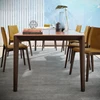 Front Verlengbare tafel Imperia massief hout eik gebeitst Willisau