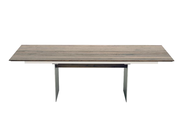 Gesloten Verlengbare tafel Arona massief hout Amerikaans noten Willisau