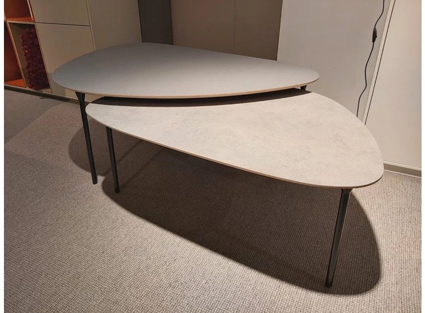 Salontafel Stask stonelook graniet en lichtgrijs Frans Bijnen