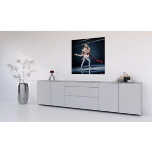 Lage dressoir met gesloten front DW270 Karat