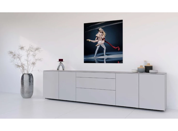 Lage dressoir met gesloten front DW270 Karat