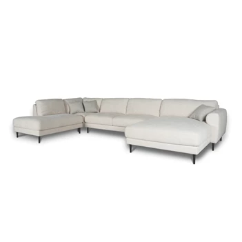 Hoekzetel Ontario longchair rechts ecru 670 schuin vooraanzicht.jpg