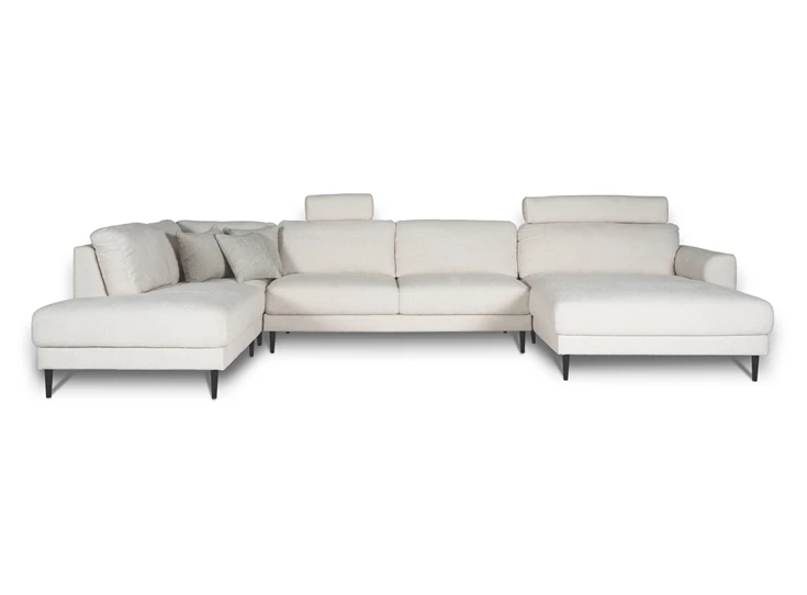 Hoekzetel Ontario ecru 670 recht vooraanzicht met hoofdsteunen.jpg