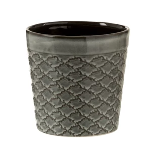 3342 Jolipa J-Line Bloempot Marokaans L Grijs