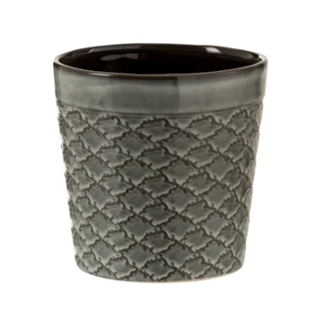 3342 Jolipa J-Line Bloempot Marokaans L Grijs