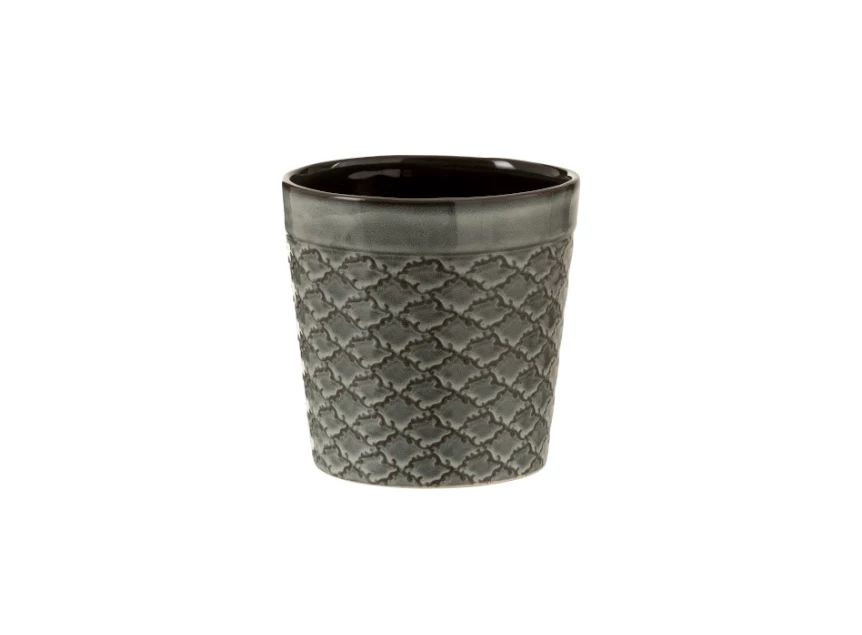 3342 Jolipa J-Line Bloempot Marokaans L Grijs