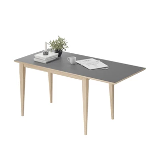 Eettafel C-Edge in naturel eik 120(160)x75cm LIV 2159 010452