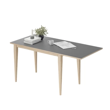 Eettafel C-Edge in naturel eik 120(160)x75cm LIV 2159 010452