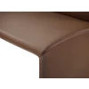 Detail Eetkamerbank Nobile 2510 leder bruin Draenert