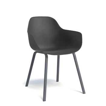 Stoel Horta Perfecta PP kleuren Epoxy HT46 cm Black Front