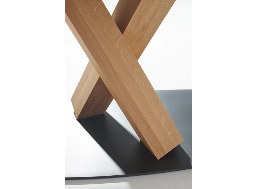 Onderstel Tafel Stan 1485 massief hout eik Draenert