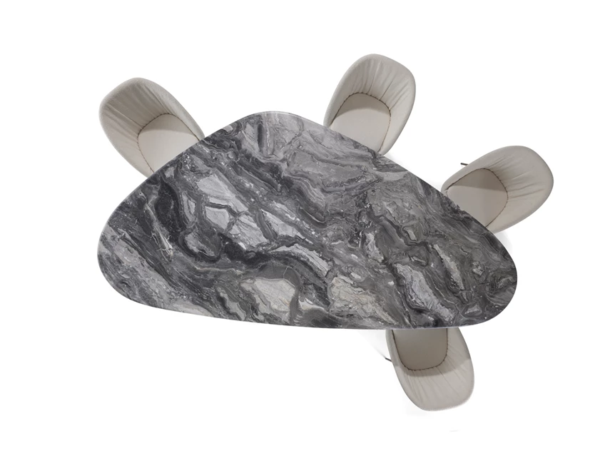 Bovenkant Tafel Kent 1550 trilungo natuursteen Draenert