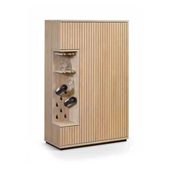 Barkast Napoli 2 deuren op plint - NP.BAR + PL VIT-BERG2