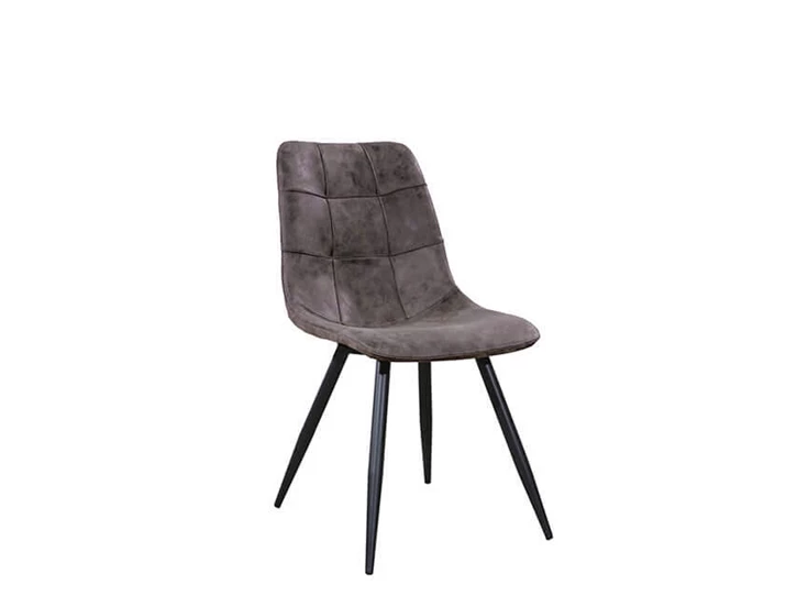 Peak antraciet stof maxfurn stoel 3261 eetkamerstoel softyl