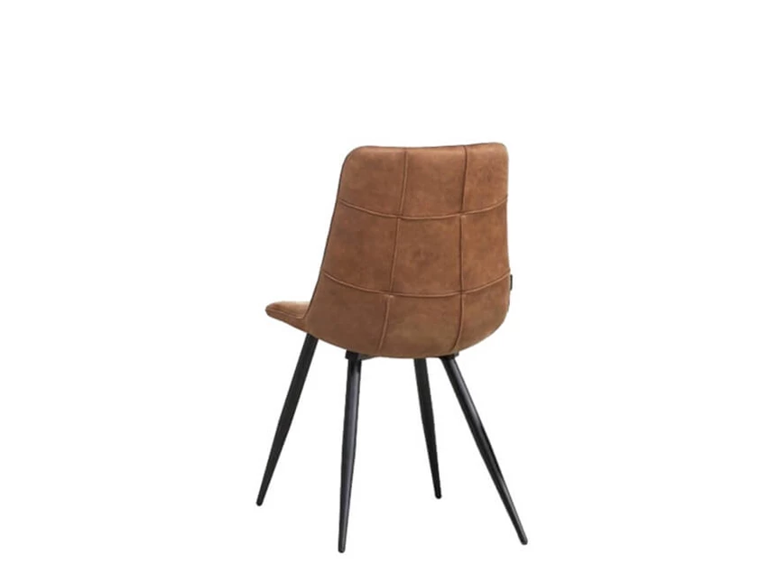 Peak cognac 3261 eetkamerstoel softyl stof maxfurn stoel