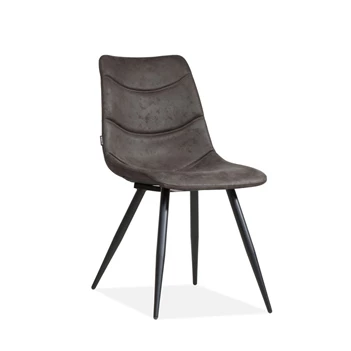 Crazy 3242 softyl antraciet stikking stof eetkamerstoel stoel maxfurn