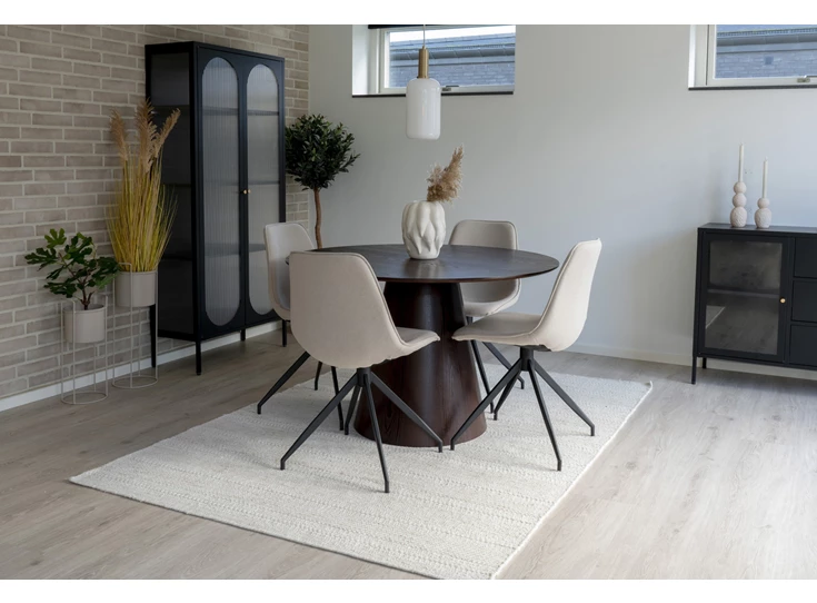 Stoel Monaco met draaibaar onderstel zand 1001285 sfeerbeeld